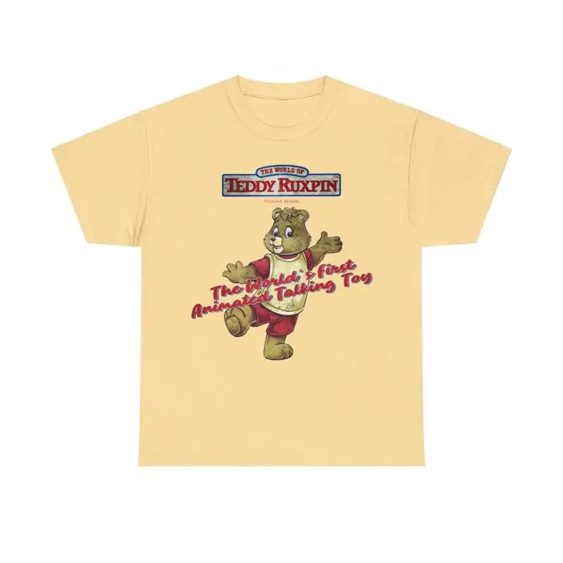 Camiseta de homenaje nostálgico de juguete The Teddy Ruxpin
