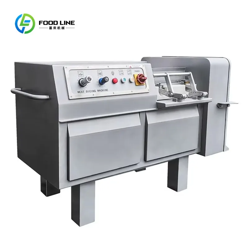 Customized Commercial Stainless Steel Electric Auto 3d Meat Slicer Dicer Machine for Frozen Beef Pork Diced