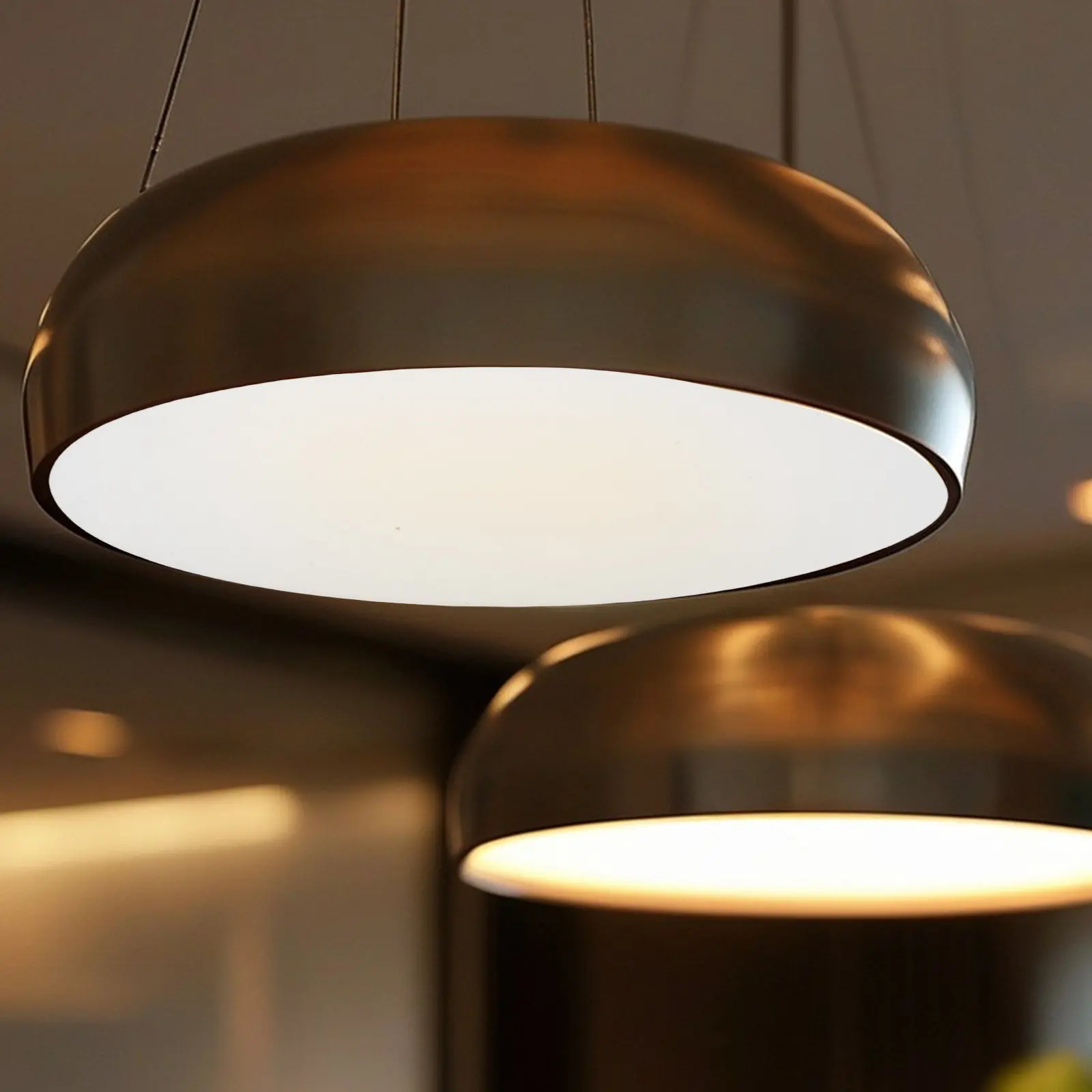 White Ceiling Fan Light Cover Tool-Free Frosted Acrylic Replacement Shade Anti-Dust Shade For Ceiling Fan Light 20cm/17cm