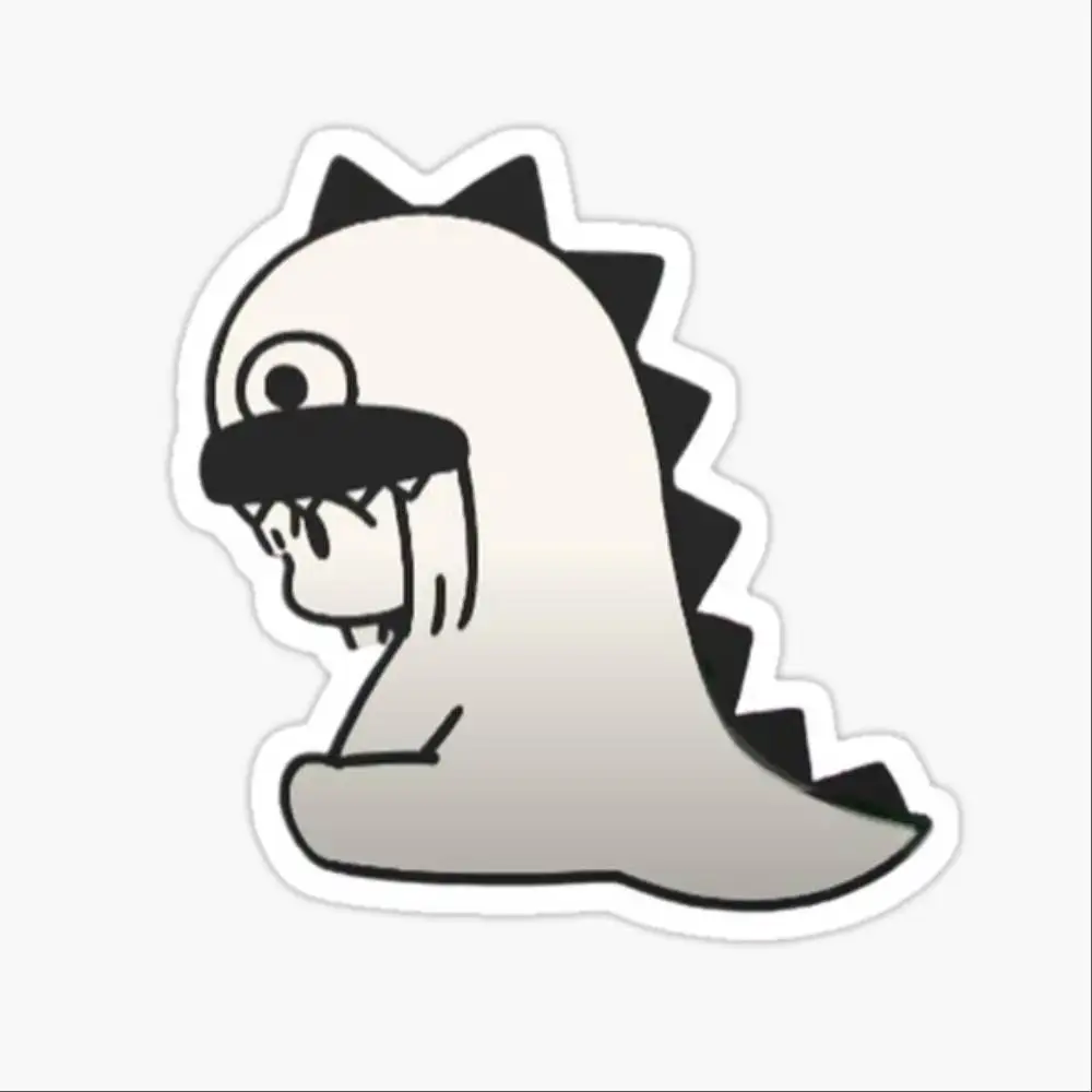 Bocchi The Rock! Bocchizilla Waterproof Stickers For Decorating Car Windows Motorcycles And Computers.