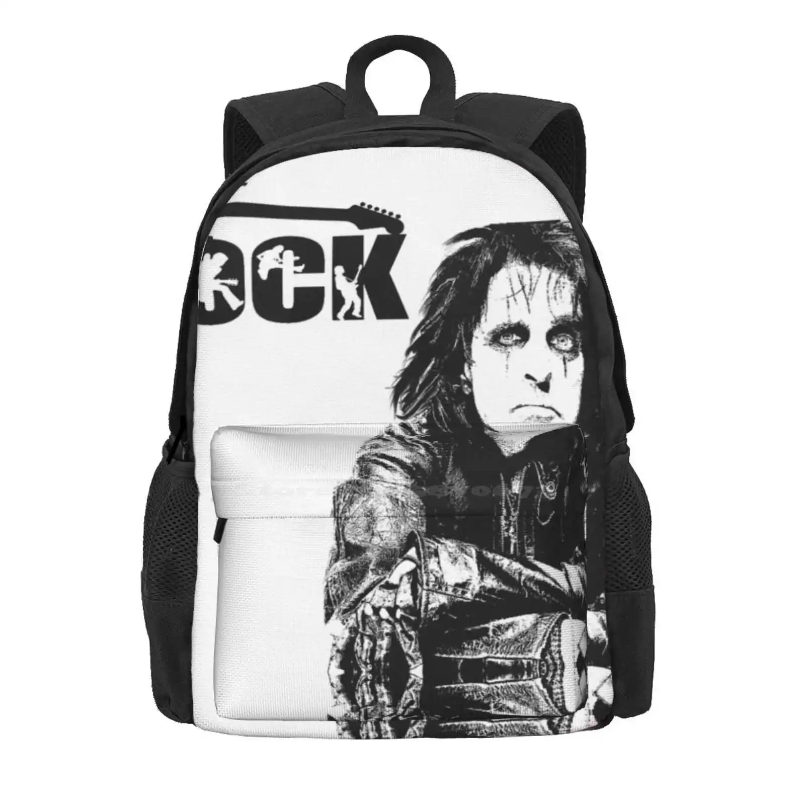 Rock And Roll Music Life Hot Sale Schoolbag Backpack Fashion Bags Alice Cooper Riverdale Madchen Amick Fp Jones Cooper Falice