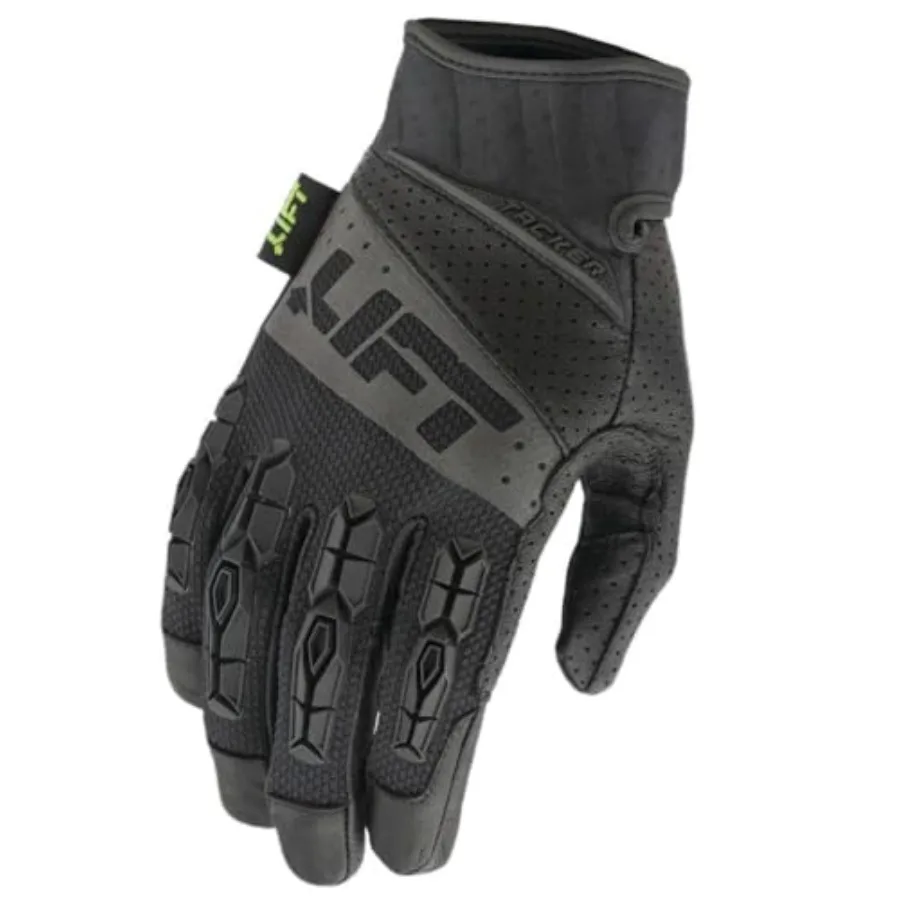 

Tacker Work Gloves Durable Synthetic Leather Palm Breathable 2-Way Stretch Back