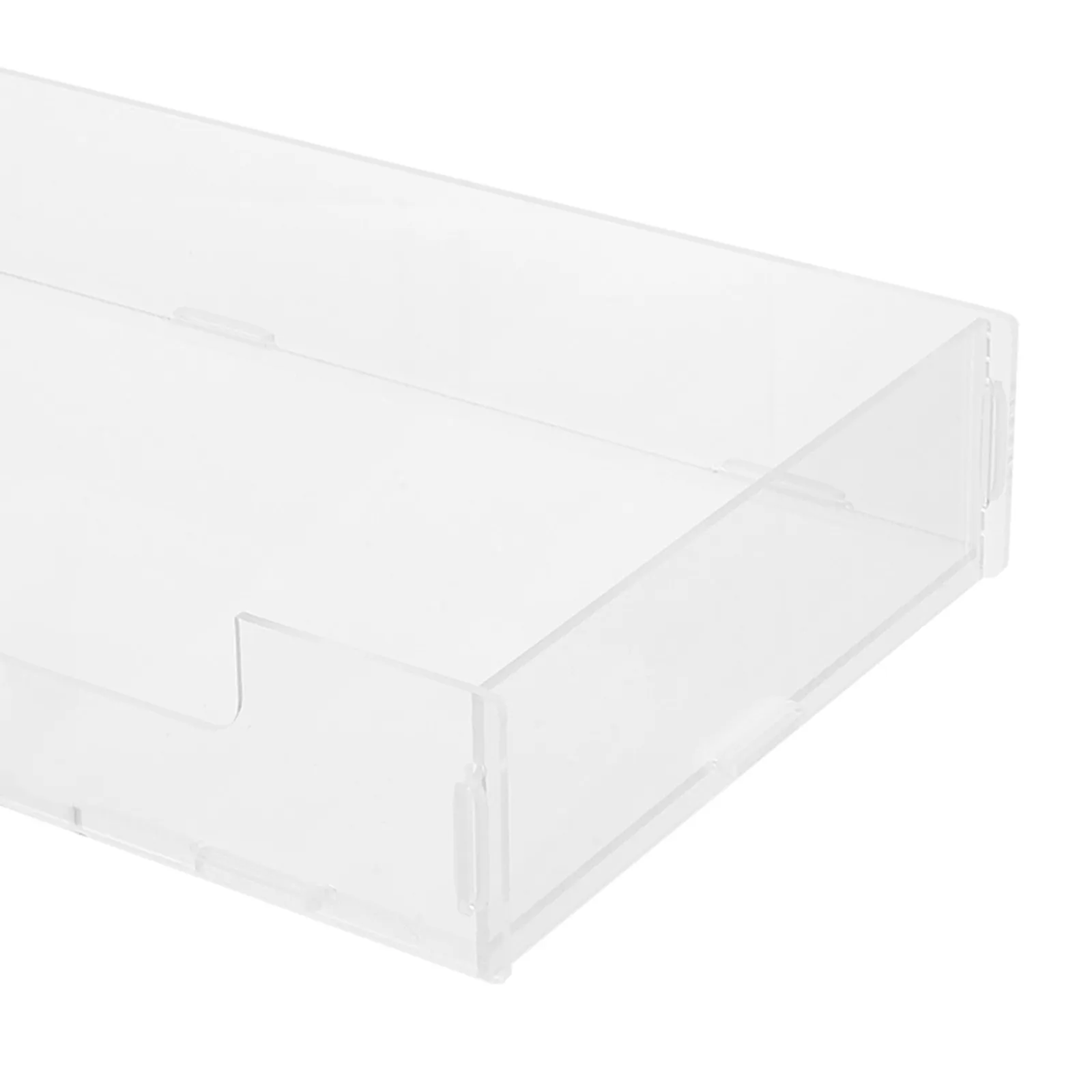 Clear Acrylic Keyboard Cover 18.5x6.7x2 Inches Hard Shell Dustproof Protector for Mechanical Gaming Pc Desktop Keyboards Anti
