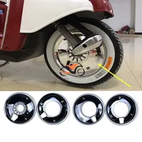 For Yamaha JOG/ZR VINO Universal 10 Inch Wheel Hub Decoration Motorcycle Scooter Electric Vehicle Modification Electroplating