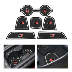 for Toyota GR86 Subaru BRZ 2021 - 2023 Anti-Slip Gate Slot Cup Mat Non-Slip Door Groove Pad Car Interior Accessories