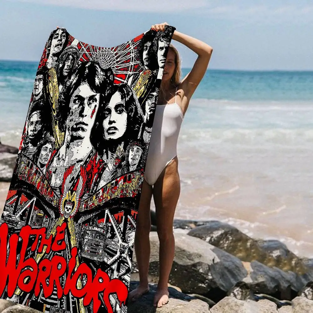T-The Warriors Anime Beach Swimming Towel Soft Absorbent Washcloth Children's Gifts for Kids Travel Camping Gym
