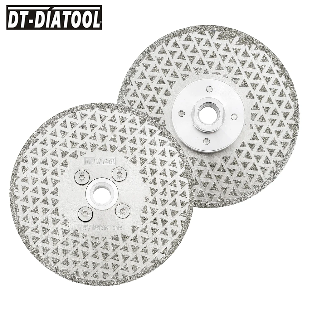 DT-DIATOOL Disco da taglio diamantato Disco abrasivo Disco da taglio con ruota diamantata per piastra da taglio con lama per sega per piastrelle in marmo granito