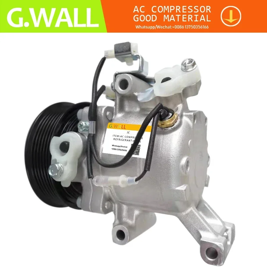 Auto AC Compressor For Toyota Passo 1.0 1.3 Daihatsu Terios JUSTY 07 Car Air Conditioner 4472803150 88320B1020 4472605820 SV07C