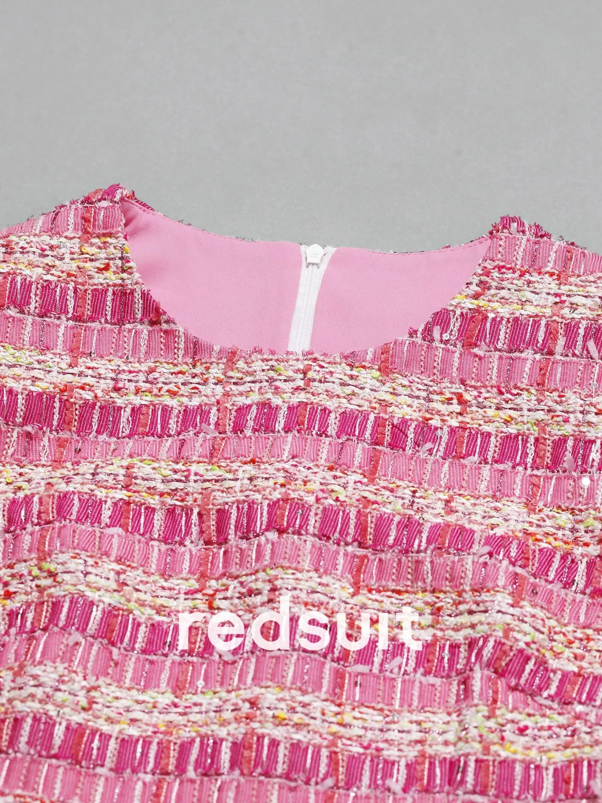New Advanced light luxury sleeveless dress, gentle and sweet striped vest  custom size