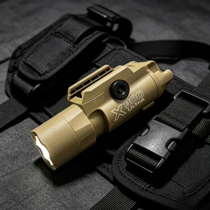 X300 Multi-functional LED Flashlight 2026 New Upgrade 20mm Rail Fit Airsoft Toy Gun Hobby Sports Game Gift Kids