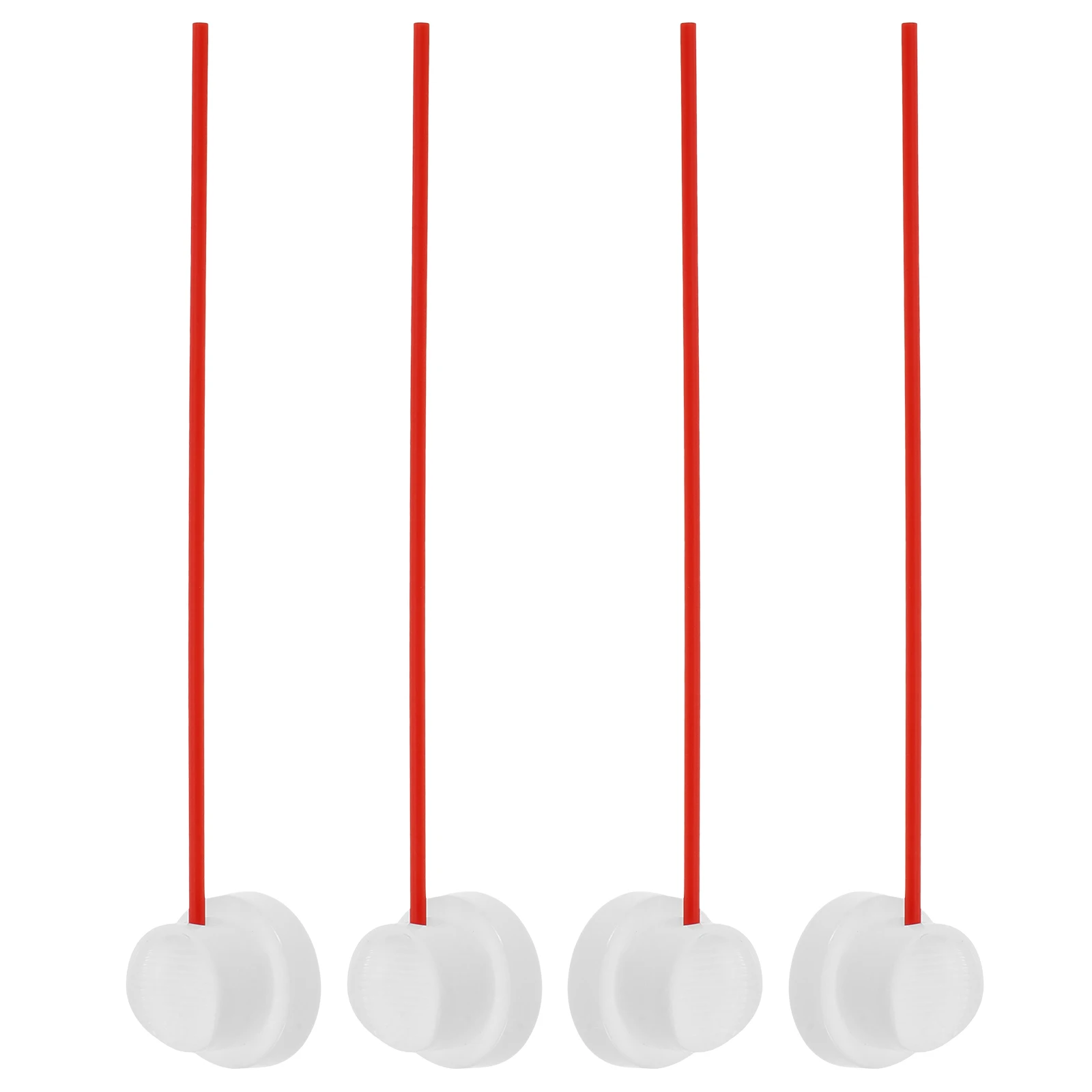 4 قطعة رذاذ مرن يمكن القش أنبوب تمديد أحمر فوهة قابلة للاستبدال لأداة حديقة عصا بخاخ الزيت