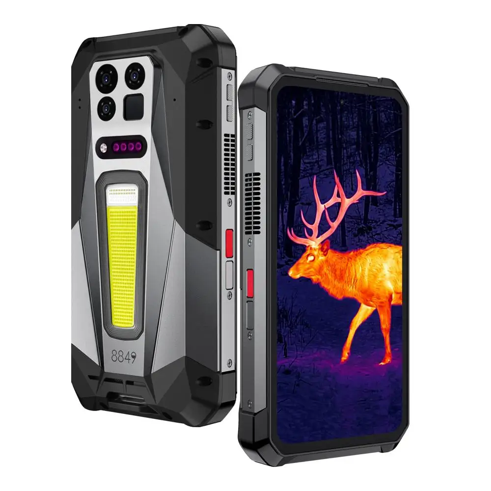 Unihertz 8849 Tank 5 Pro Projector Rugged Phone Thermal Imaging 18GB+512GB 6.73'' Android 16 17600mAh NFC 5G Smartphone