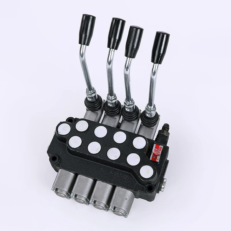 hot sales Suitable for ZT-12-2 multi-way valve, loader harvester manual internal thread straight-through multi-way valve