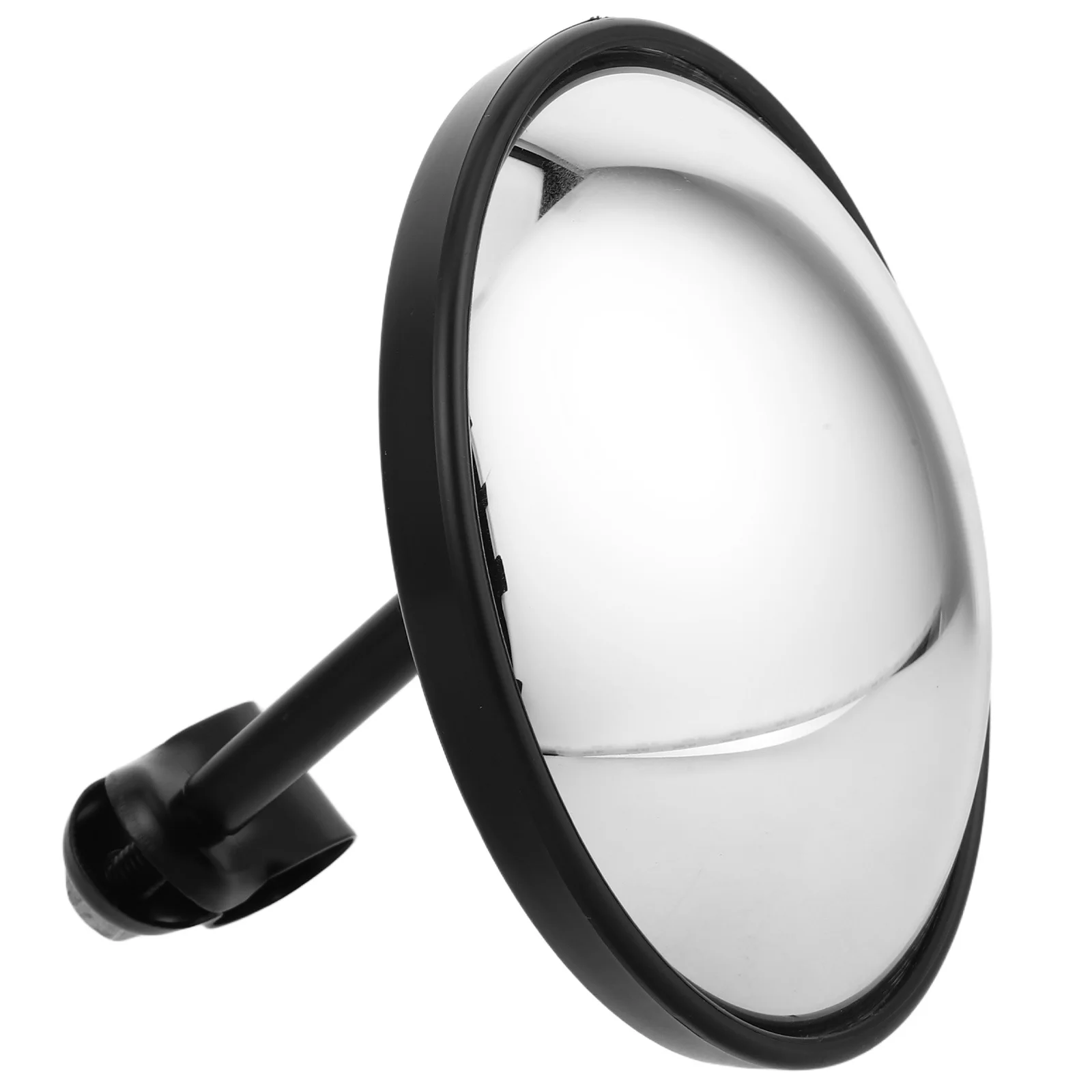 Universal Adjustable Large Round Convex Mirror Blind Spot Waterproof Truck Rearview Durable Abs Metal Easy Install Side Driver view 3