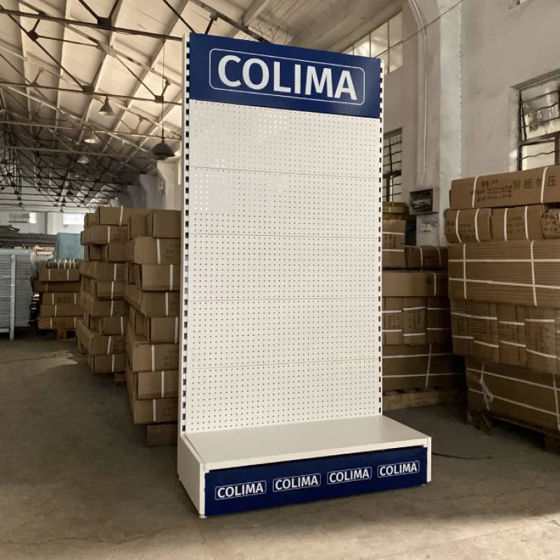 custom.Single Sided Shelf Customized Display Rack Stand