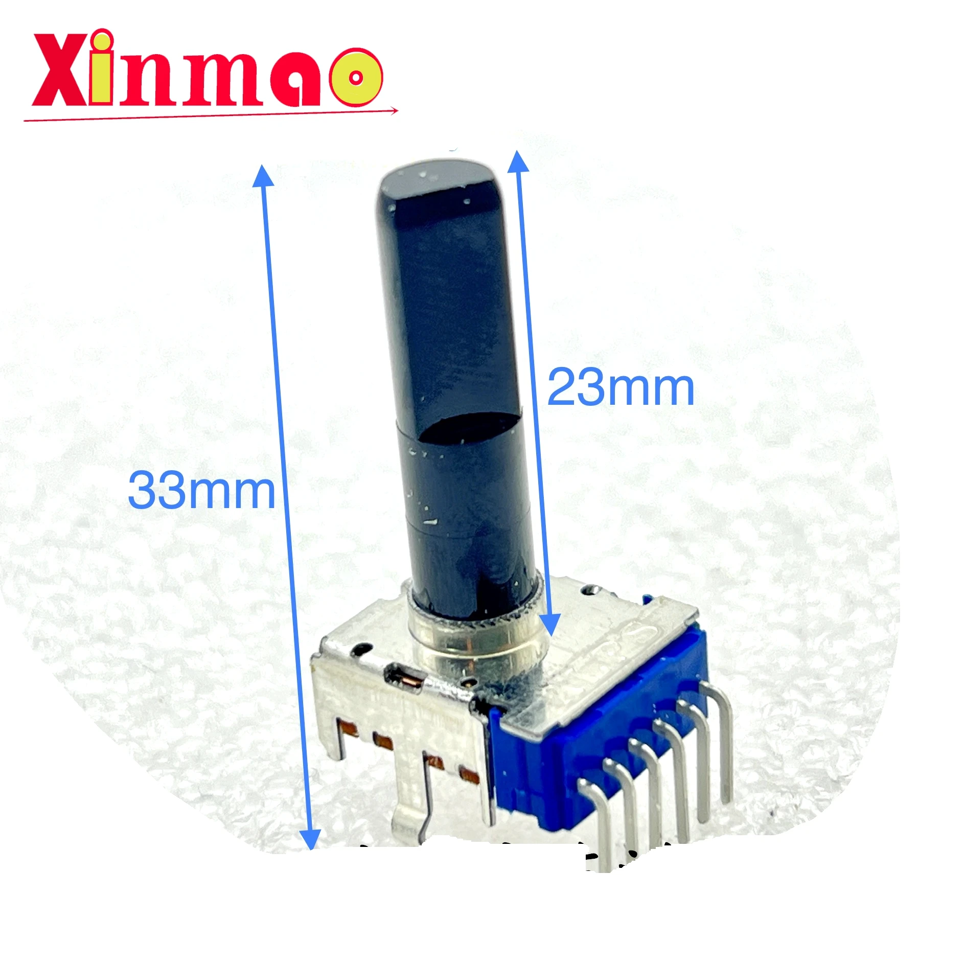 

Японский потенциометр ALPS RK12 Yamaha, регулировка смесительной консоли B50K со средней точкой, длина оси позиционирования 23 мм