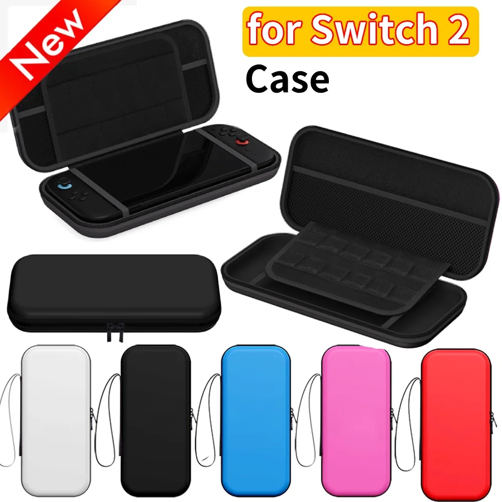 

EVA Hard Case For Switch 2 dedicated carrying case, protective hard shell portable travel storage bag With 12 Card Slot Protect