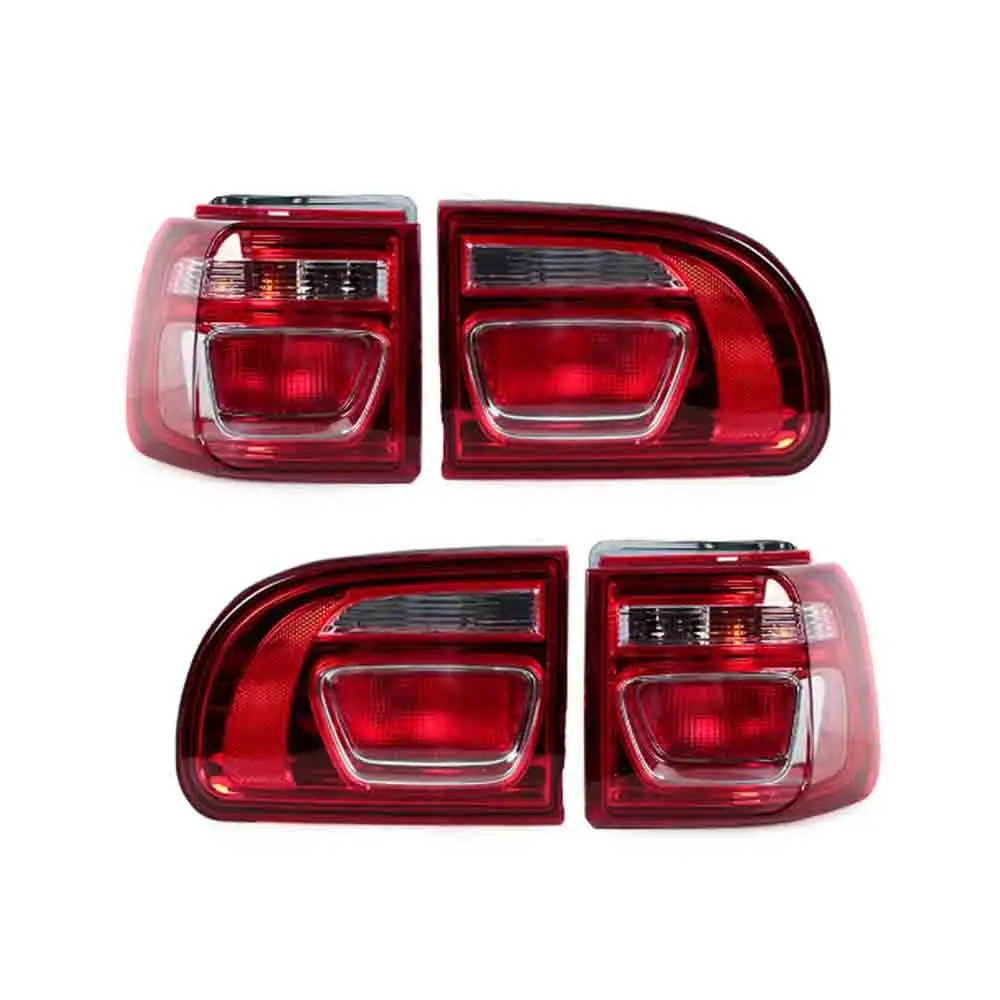 4 Pieces Full Kit Tail Light for Delica L400 Warning Lamp with Bulbs Rear PD8W PE8W 1 More Bulb Facelift Design Stronger