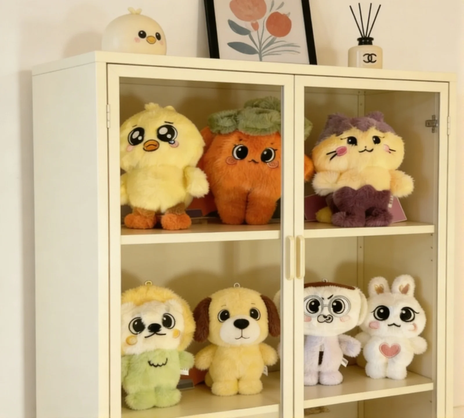 Llavero de Peluche NMIXX de 11cm, Colgante de Tienda Pop-up MIXXFFY, Llavero de JIWOO BAE KyuJin SullYoon, Regalos de Colección para Fans