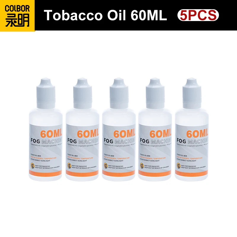 COLBOR Original Tobacco Oil for SYNCO COLBOR CF5 Fog Machine Smoke Machine Fog Fluid Mist Spray