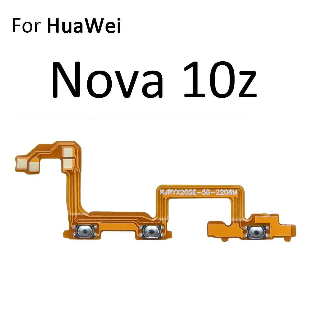 Power ON OFF Mute Switch Control Key Volume Button Flex Cable For HuaWei Nova 10 10z 9 8i Y61 Y70 Y71 Y90 Pro Plus SE