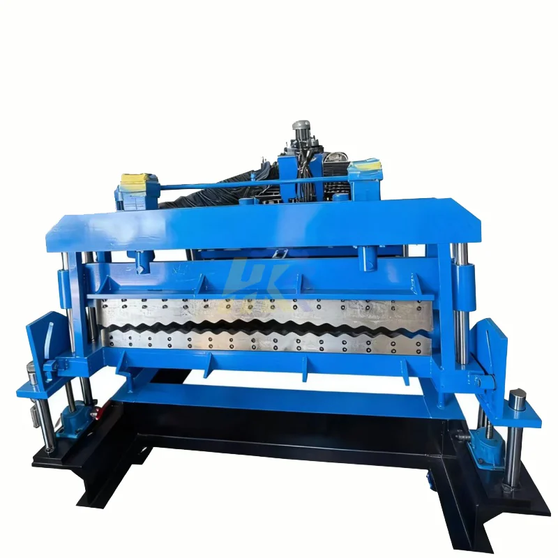 Grain Silos Roll Forming Machine with 1mm-4mm Rolling Thickness 1250mm Feeding Width 1-Year Warranty