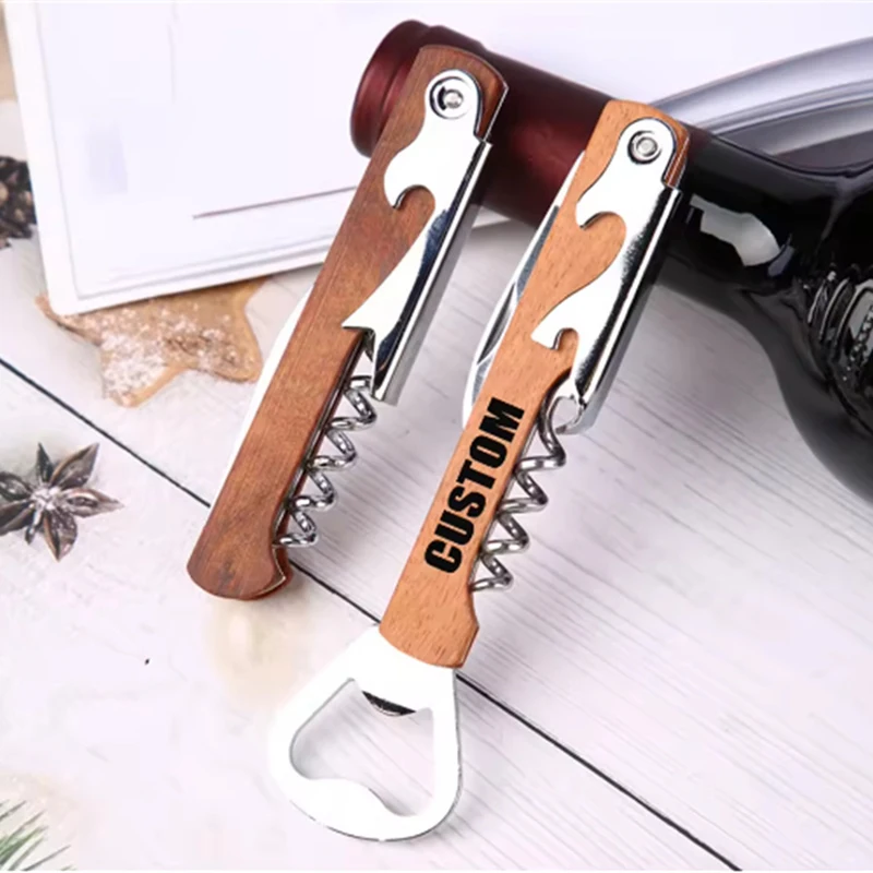 Wooden Wine Bottle … - image