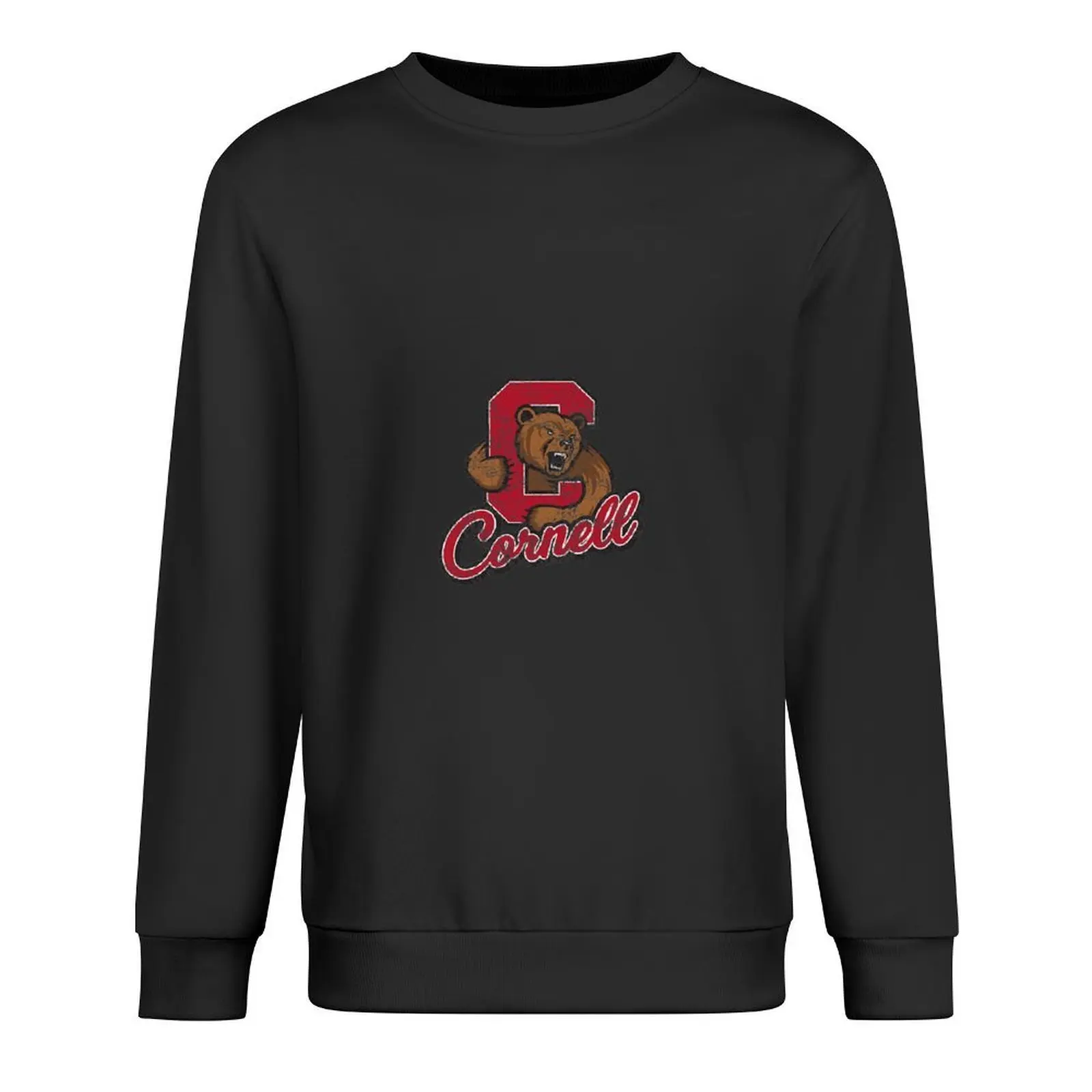 

Kids Cornell Big Red Apparel Vintage Distressed Cursive Icon Pullover clothes for men mens clothing new in sweatshirts