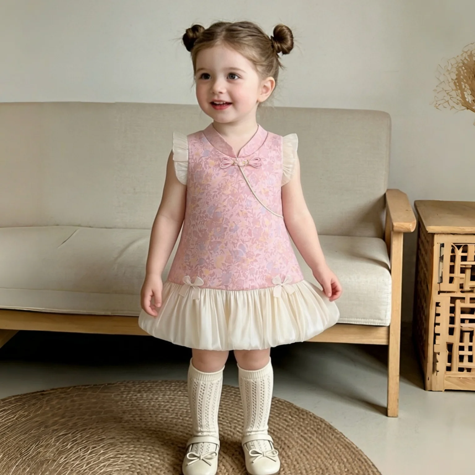 vestido-cheongsam-chines-para-bebe-menina-novo-verao-saia-rosa-com-flores-roupas-infantis-de-6-meses-a-3-anos