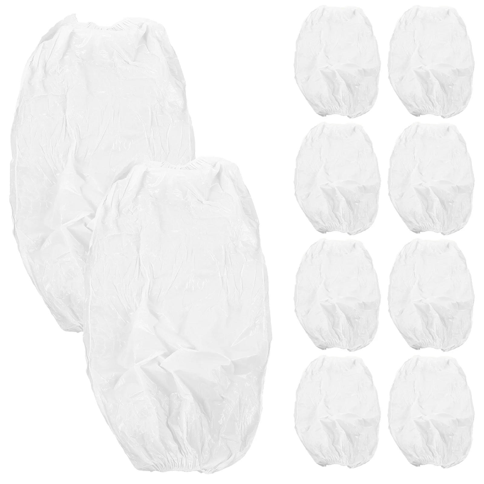 

100pcs Waterproof Oil-Resistant Sleeve Covers Disposable Arm Protectors For Cleaning Painting Kitchen Bbq Work Protective Gloves