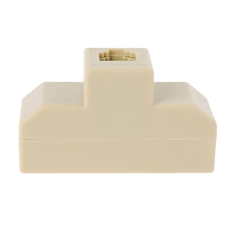 Phone Line Splitter Adapter 1 to 4, RJ11 6P4C Male to 4 Way 6P4C Female Socket