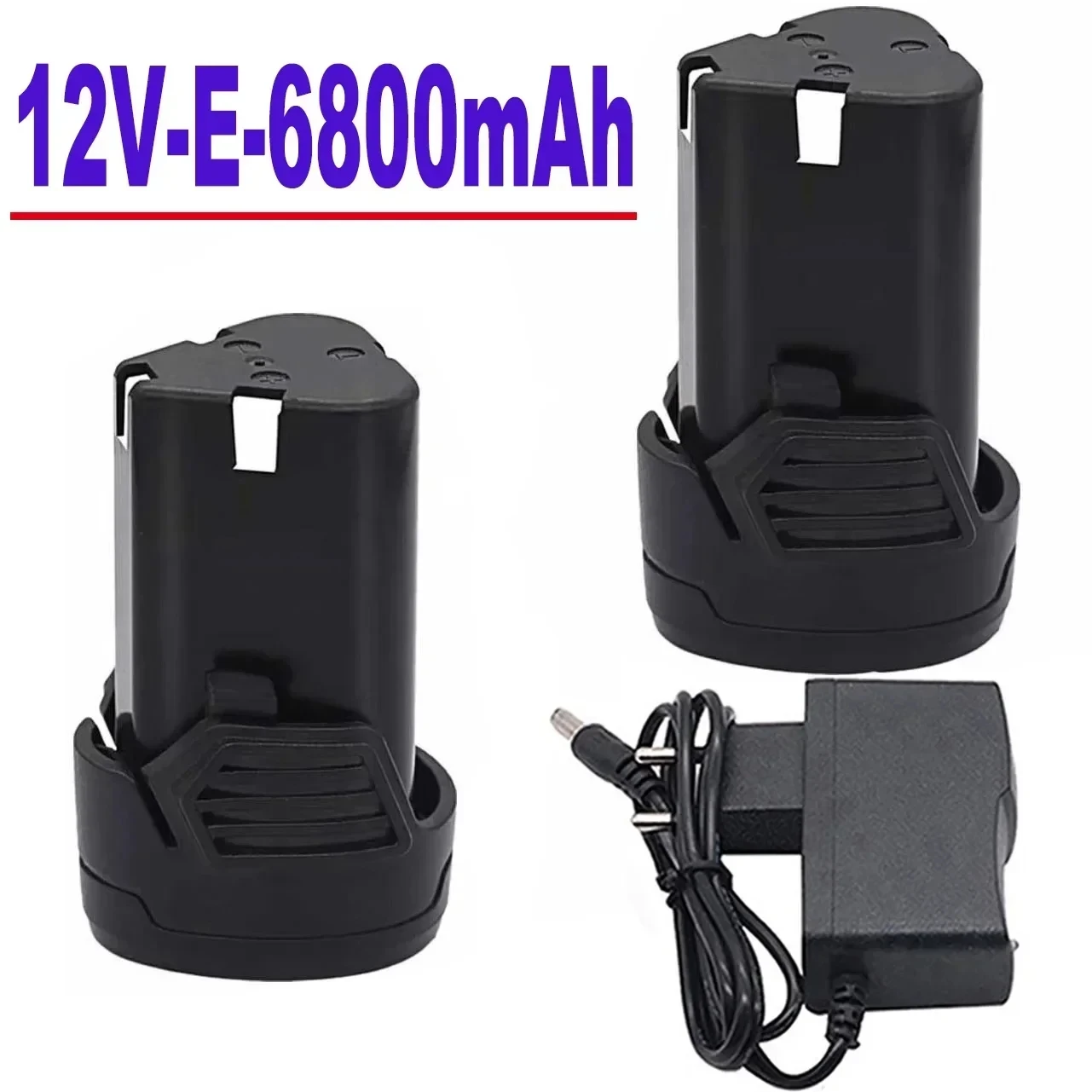 100%.New.Universal 12V 6800mAh Rechargeable Li-ion Lithium Battery For Power Tools Electric drill Electric Screwdriver Battery