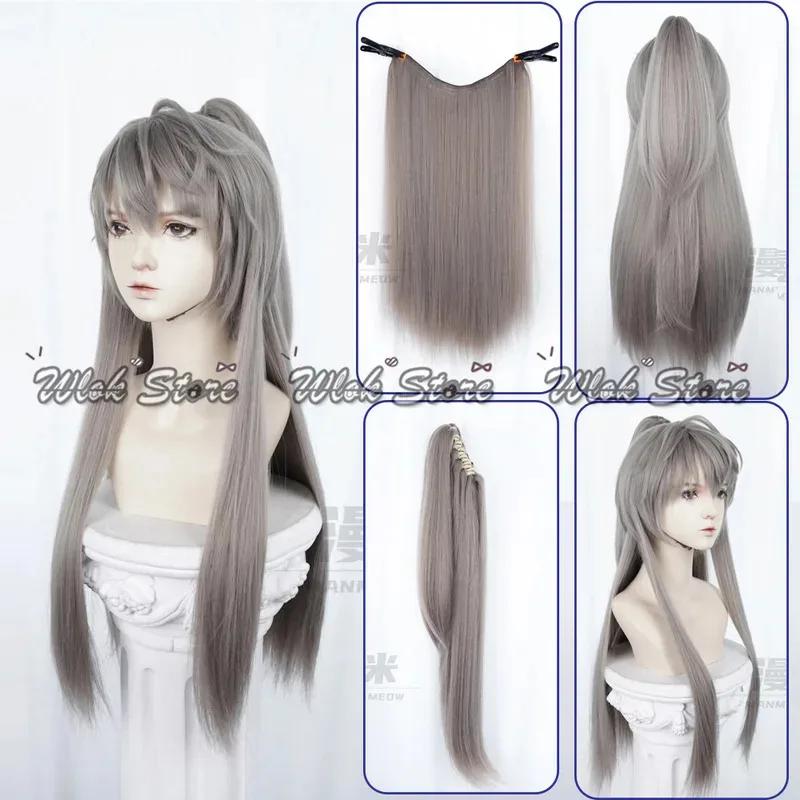 Zizi 2025 لعبة الحب والمساحة العميقة تأثيري ملك الظلام Xavier شعر مستعار اصطناعي شعر طويل الرجال النساء حفلة الهالوين #1