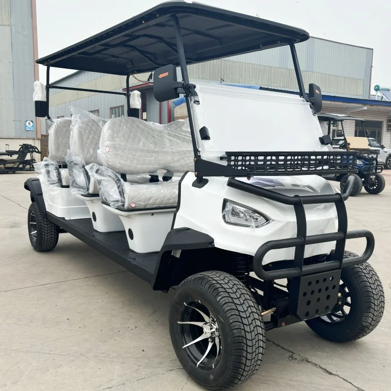 Factory Direct Sales 4 Seater Golf Cart Prices Are Practical Electric Scooter Global Sale New Lifted Golf Cart With cargo box