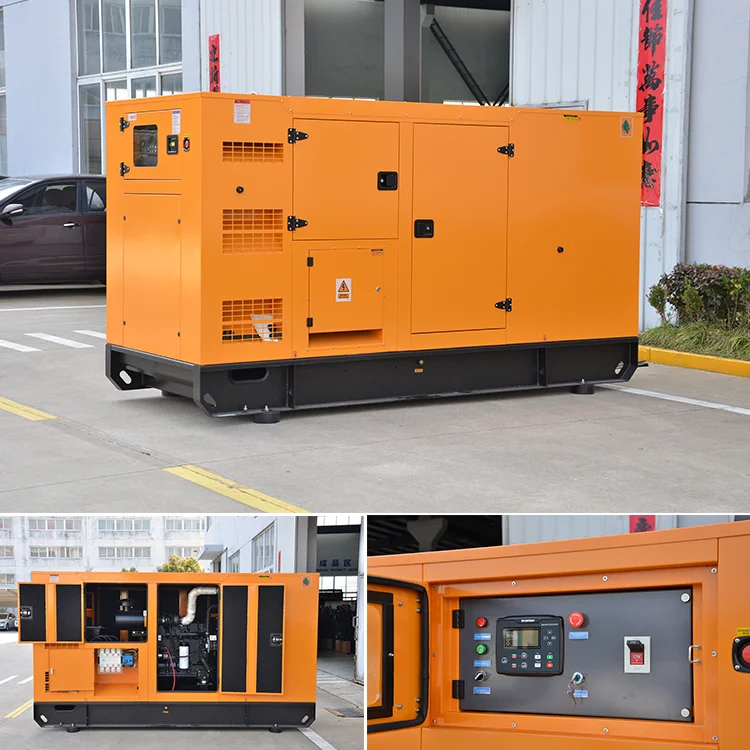 

100KW-200KW Towable Diesel Generator Genset Compact Design for Film Production Sets and Temporary Locations