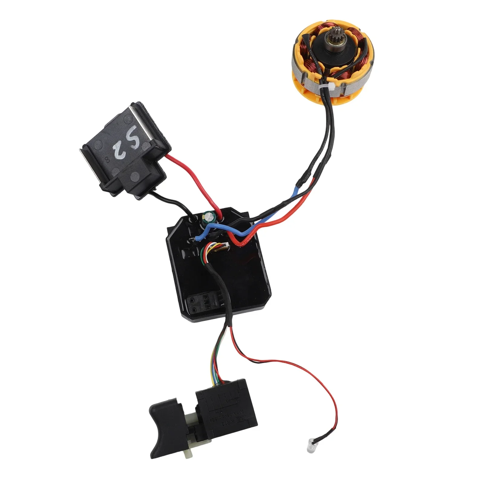 LED Work Light Motor Assembly As Shown In The Figure Compact Electric Drill Motor Assembly Hand Tool Set 13-tooth Gear