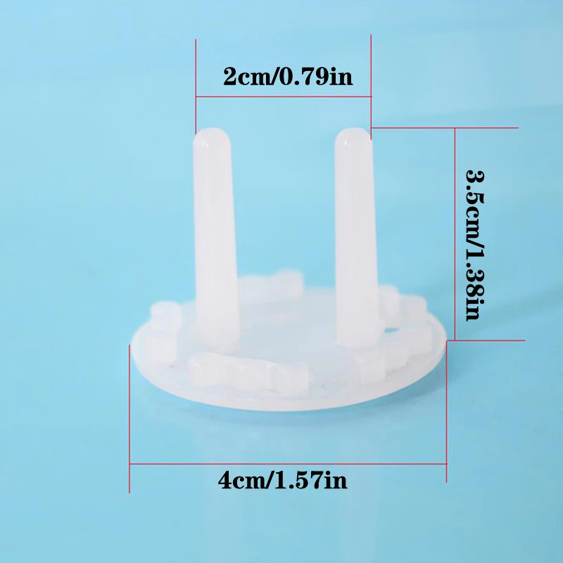 2 шт./упаковка, прозрачные защитные чехлы для розеток