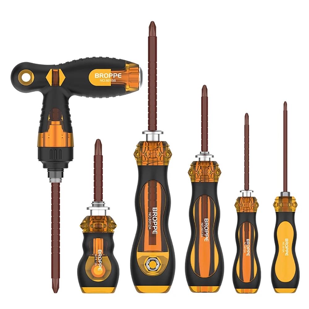 

Multifunctional Telescopic Screwdriver That Replaces One-Way T-Type Phillips Slotted Cone Three Screwdriver Repair Tool Driver