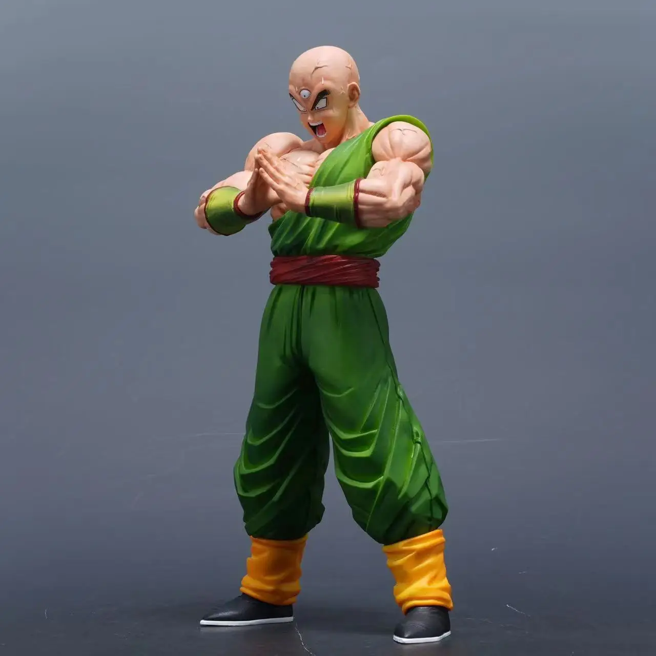 30cm/11.81inch Anime Dragon Ball Z Tien Shinhan Figure Tien Shinhan Kikoho Action Figures Gk Statue Collection Model Toys Gifts