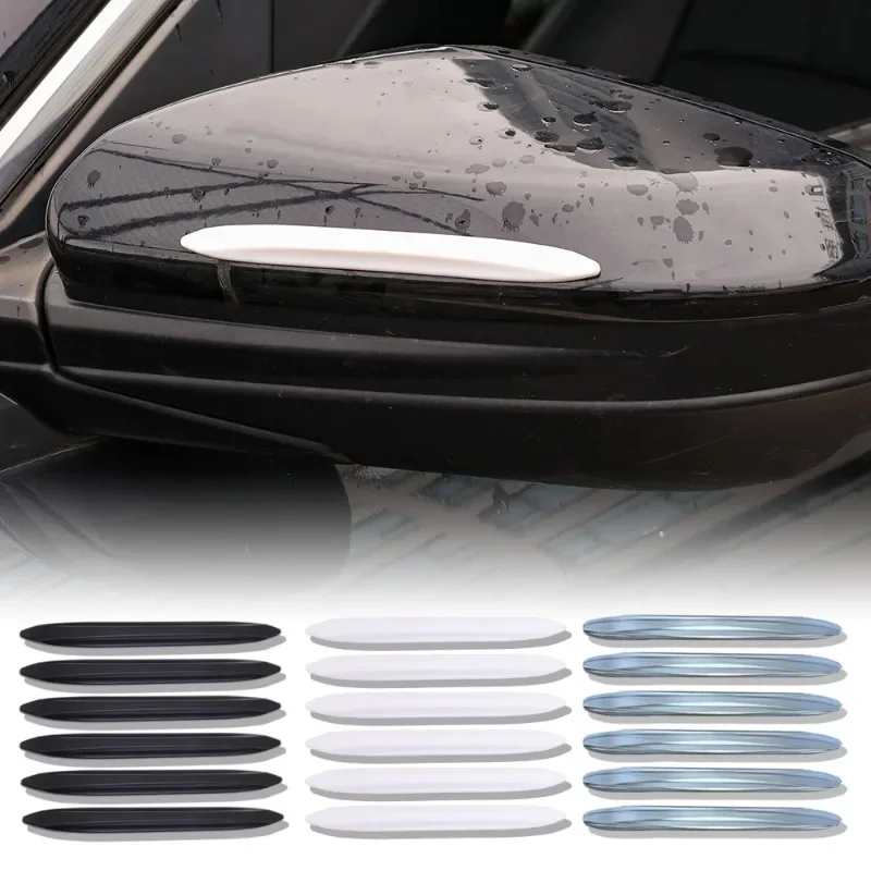 Car Rearview Mirror Anti-collision Guard Strip Auto Body Protector Sticker Edge Patch Guards Bumper Protection Stickers