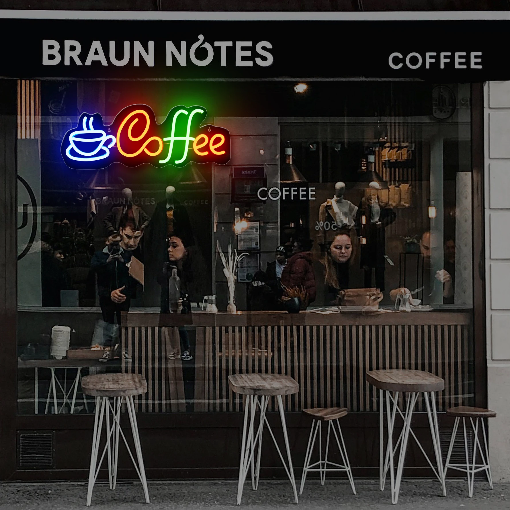 1 stuk koffie LED-neonlichtdec - Resin Craft Ideas recensie en prijs