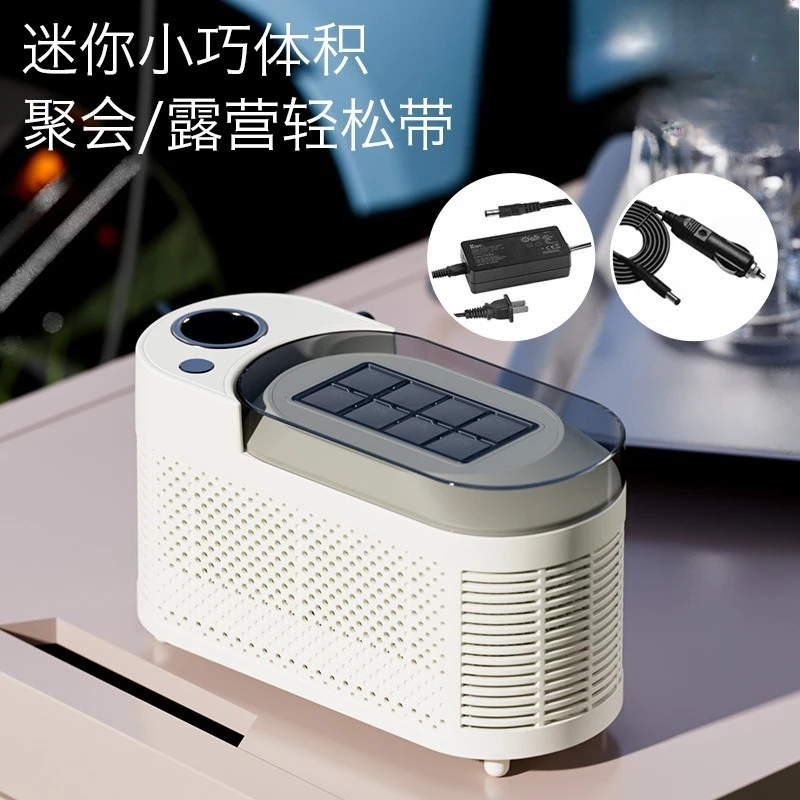 12V ポータブル製氷機全自動低電力製氷機、車オフィス家庭用冷凍家電車の電源コード 10-15 分