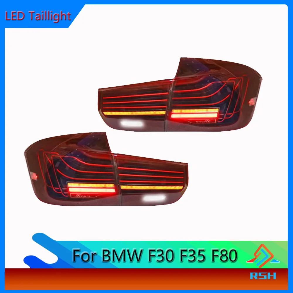 

CSL Style Taillight For BMW 3Series 2013-2019 F30 F35 F80 DRL Turn Signal Brake Reversing Fog Rear Lamp Assembly Accessories