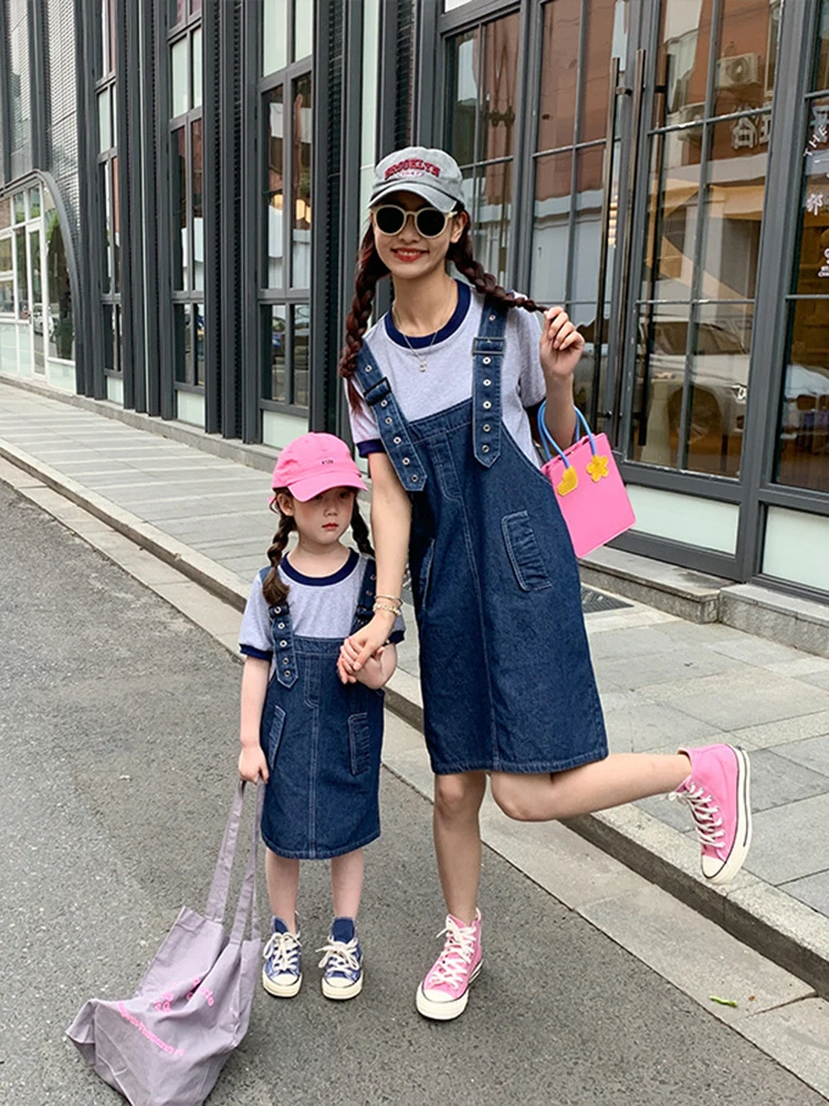 

T-shirts Jeans Skirt Suit mother and daughter clothes