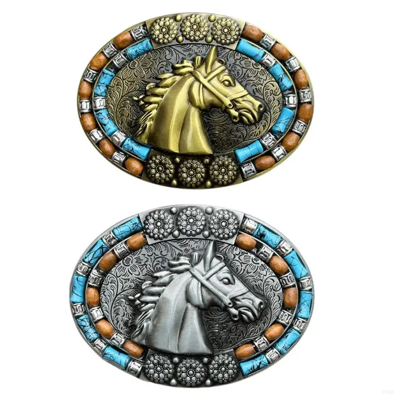 P88B Rock Metal Carved Belt Buckle Delicate Belt Buckle Accessories Waistband