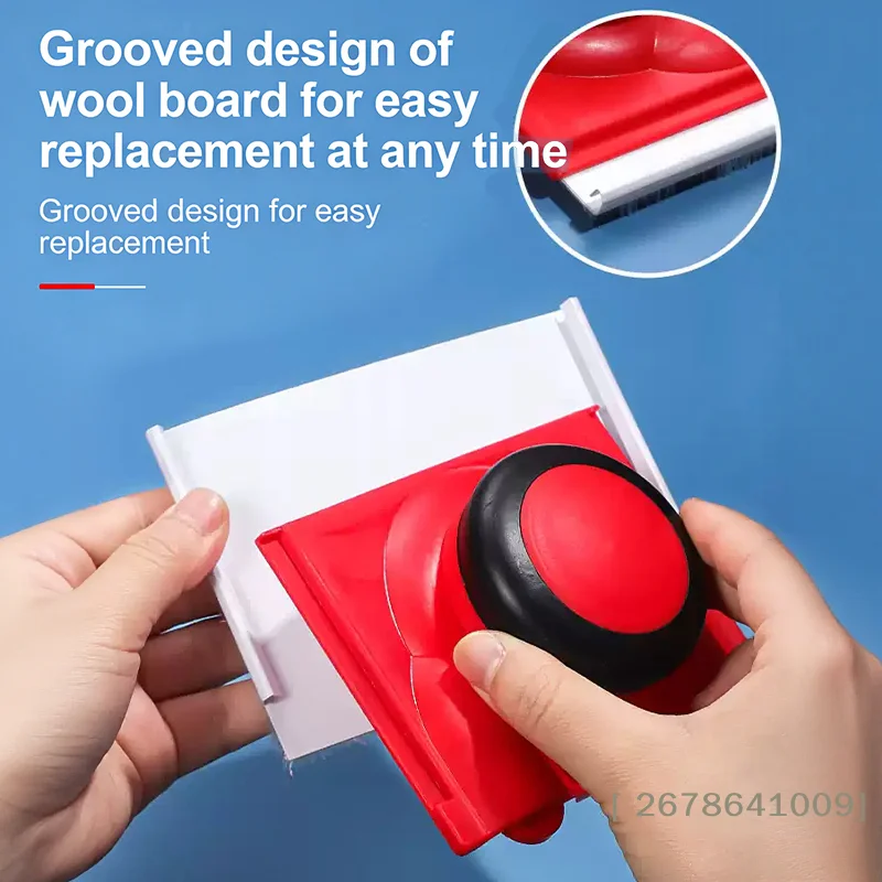 ⚑Paint Edger Tool For Walls Pad Painter For Walls Paint Edge Trimmer With Handle Multifunctional Ceiling Corner Painting Brush - view 3