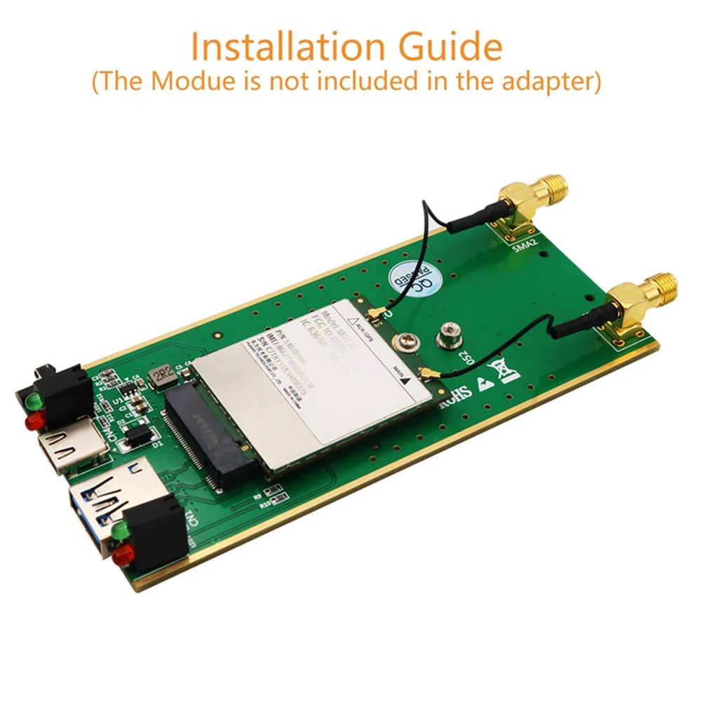 Адаптер M.2 B Key NGFF на USB 3,0, беспроводной преобразователь карты со слотом для SIM-карты для SIM Micro-SIM Nano SIM 3G 4G, 5G Module