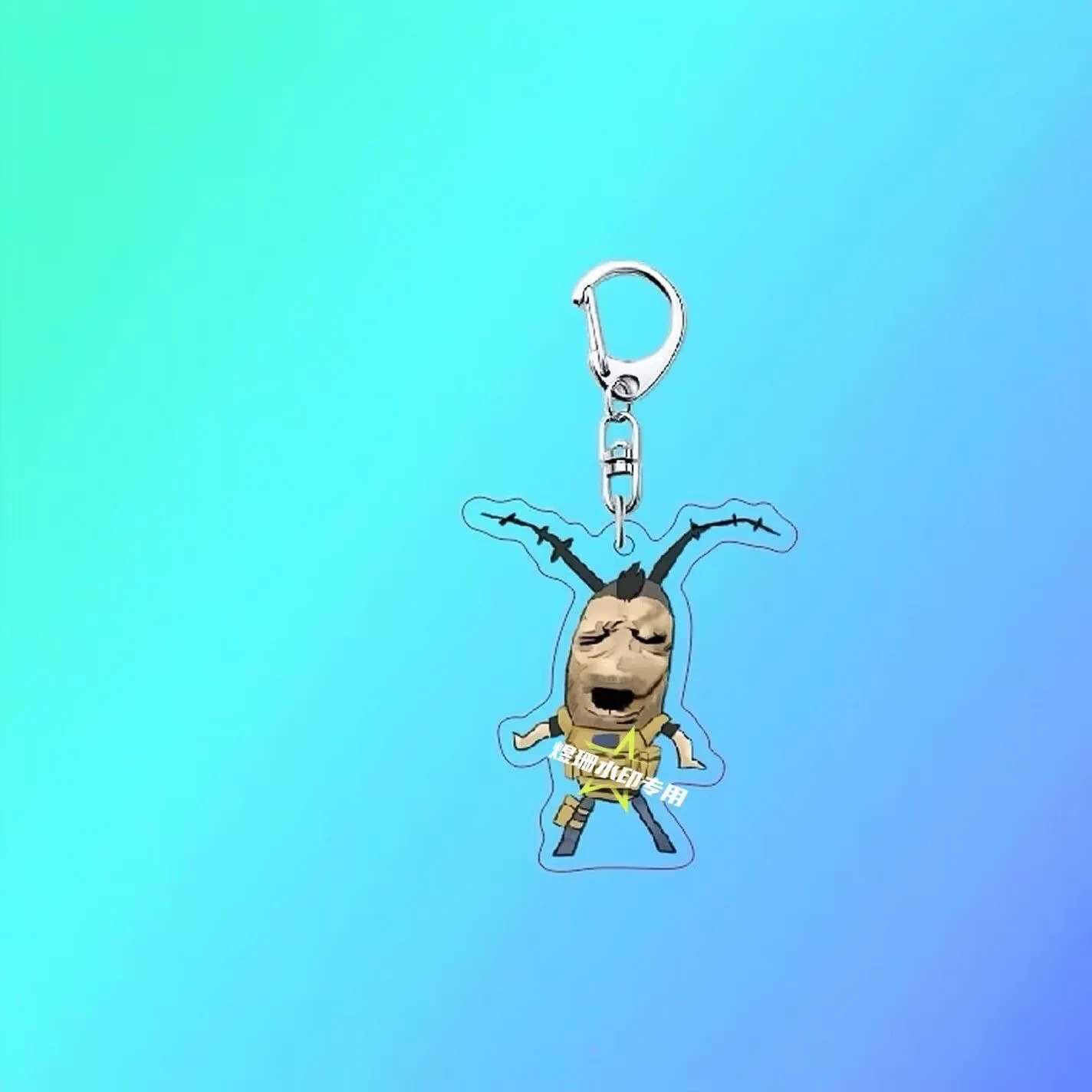 Call of Duty game peripheral cartoon anime funny abstract boss expression ghost backpack ornament