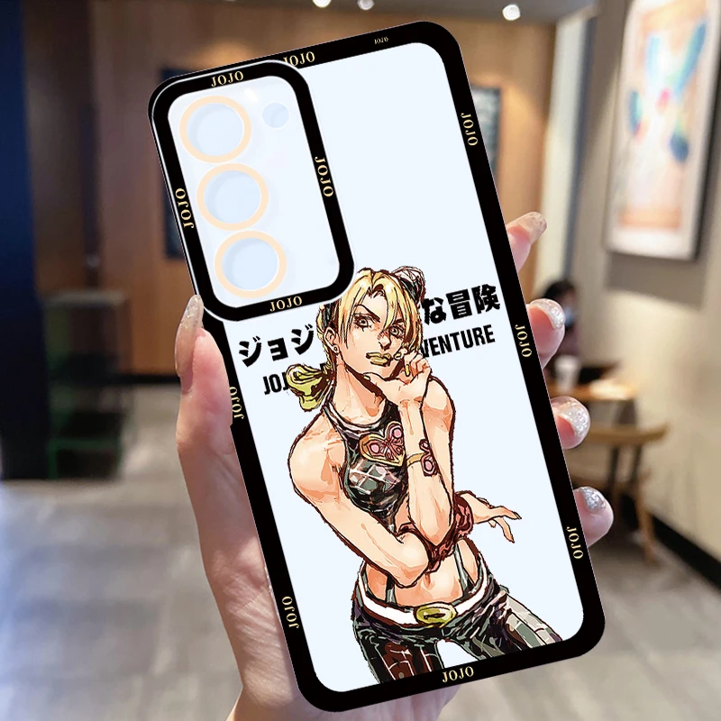 Anime JoJo\'s Bizarre Adventure Phone Case For OPPO Realme 5 6 7 8 9 10 12 i Narzo 50 Pro Plus Angel Eye Translucent Cover Soft