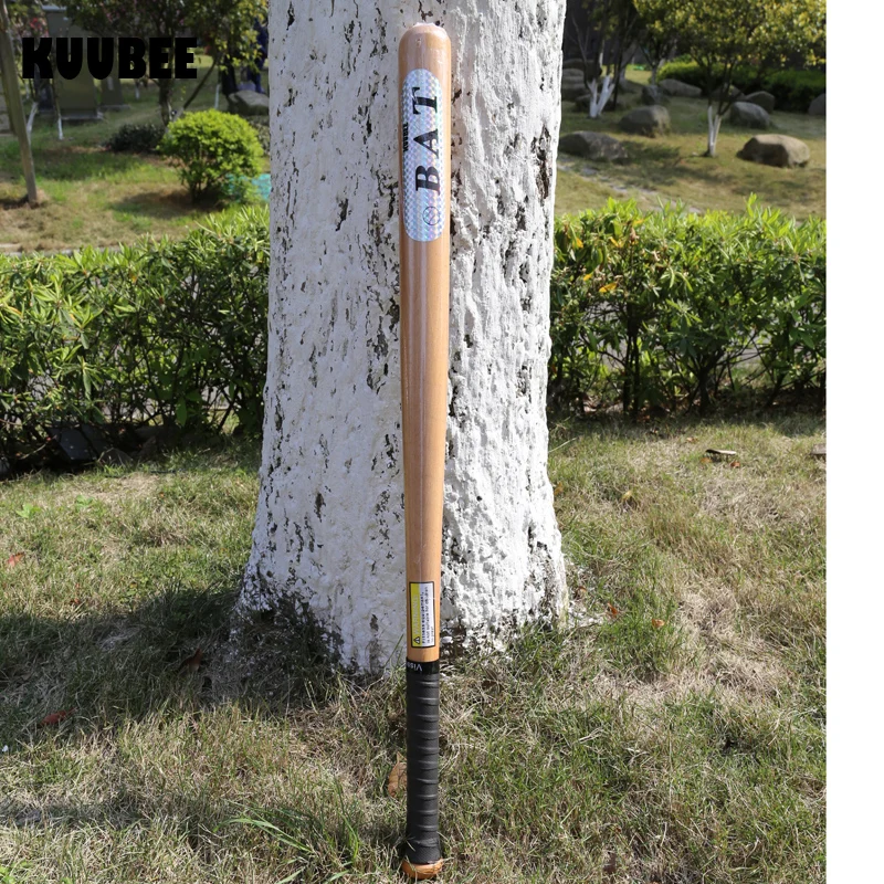 Wood Baseball Bat Anti-Slip Sports Training Grip Sports Self-defense Personal Safety